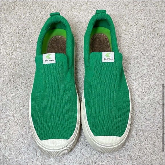 Cariuma green knit size 12 - Picture 4 of 5